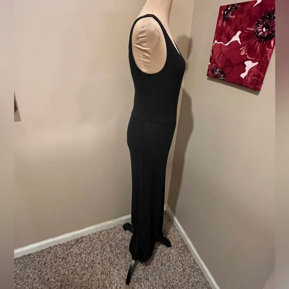 Volcom Lived In Lounge Ribbed Wide Leg Tank Romper, size Small - Picture 5 of 13